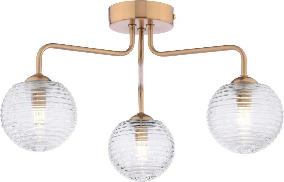 Dar Lighting modern mennyezeti lámpa feya antik bronz darfey0363-08