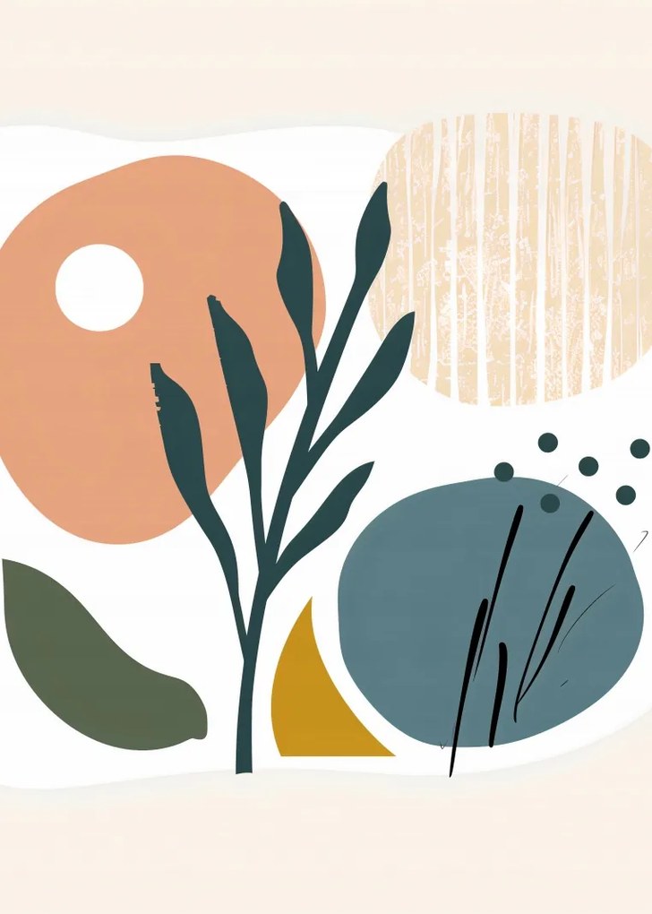 Poszter 50x70cm Pasztell Gyümölcs