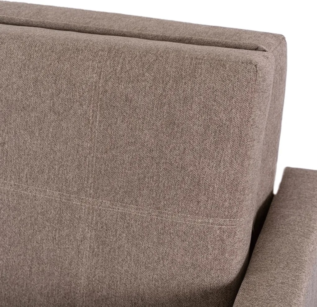 Kétszemélyes ágyazható kanapé bézs színben MILAN 2