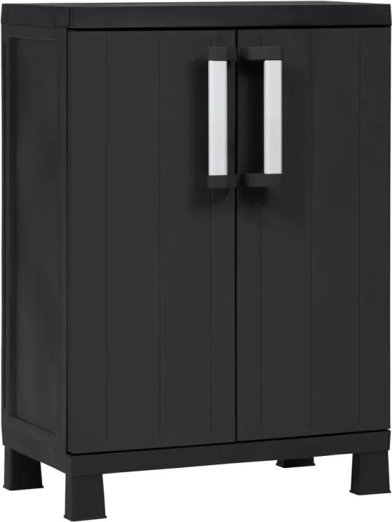 GARAGE Alacsony szekrény fekete