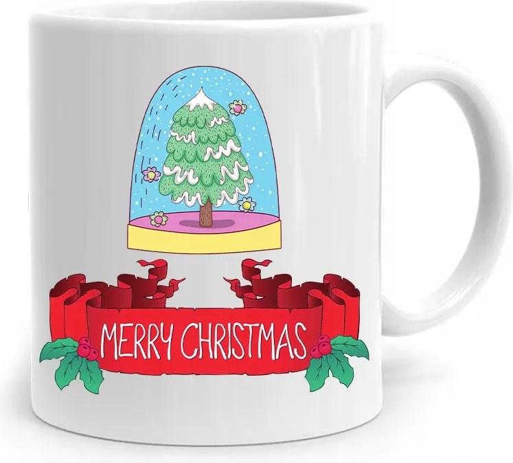 Karácsonyi Bögre Mikulás Ajándék Nyomtatott Fotóval