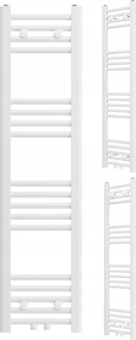 Fürdőszobai Radiátor Fehér Radiátor Modern Létra 120x30 cm Raven