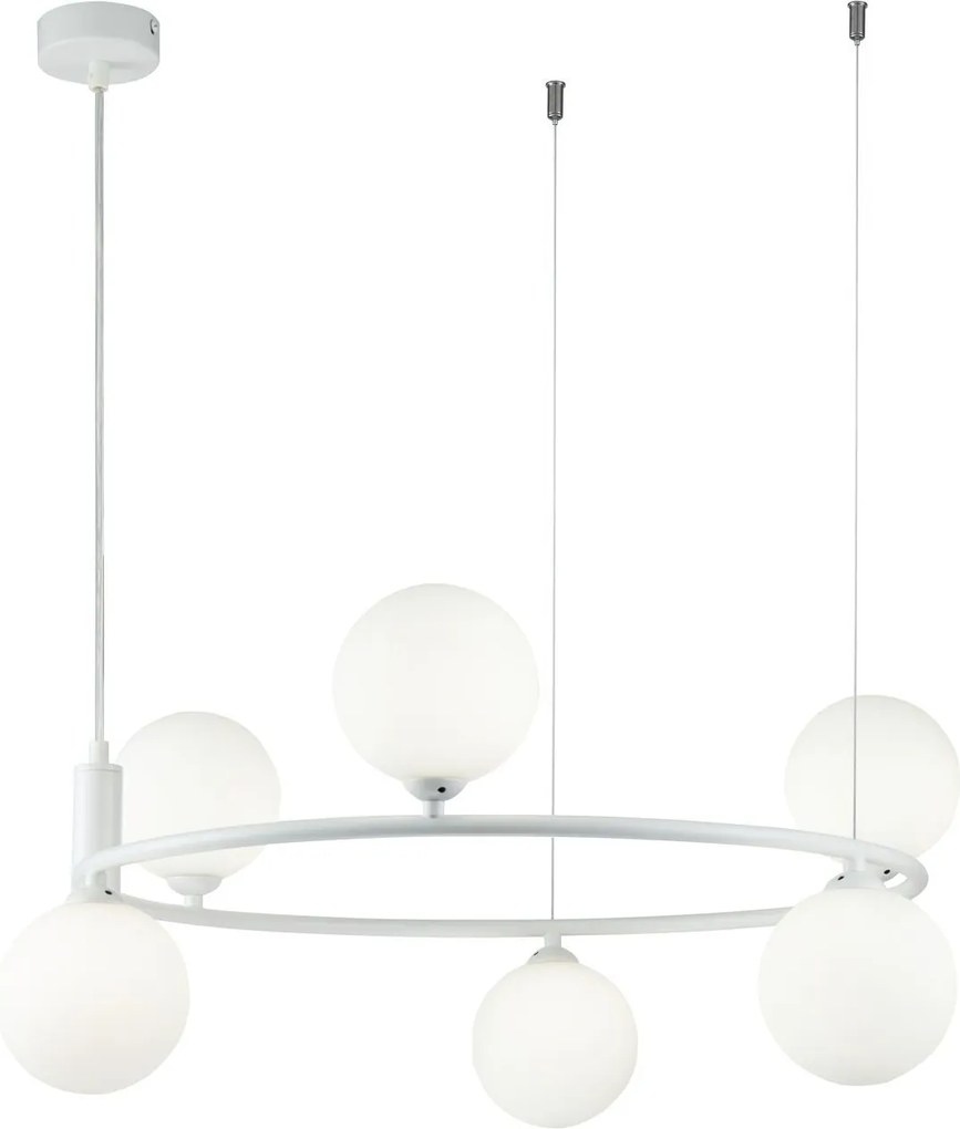 Maytoni modern függeszték ring fehér mymod013pl-06w