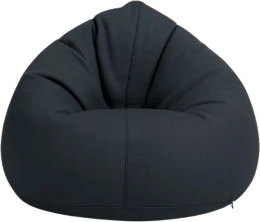 XL kültéri babzsákfotel – fekete