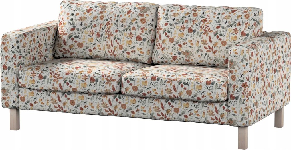 Karlstad 2 személyes kinyitható kanapé huzat Ikea sárga