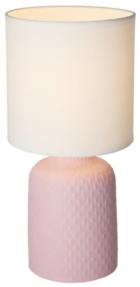Asztali lámpa INER 1xE14/40W/230V rózsaszín