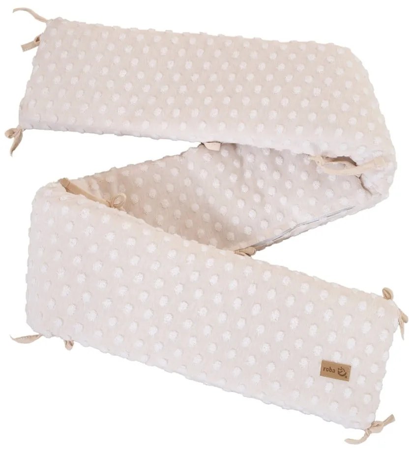 Bézs pamutkeverék rácsvédő 170 cm Frosty Almond – Roba