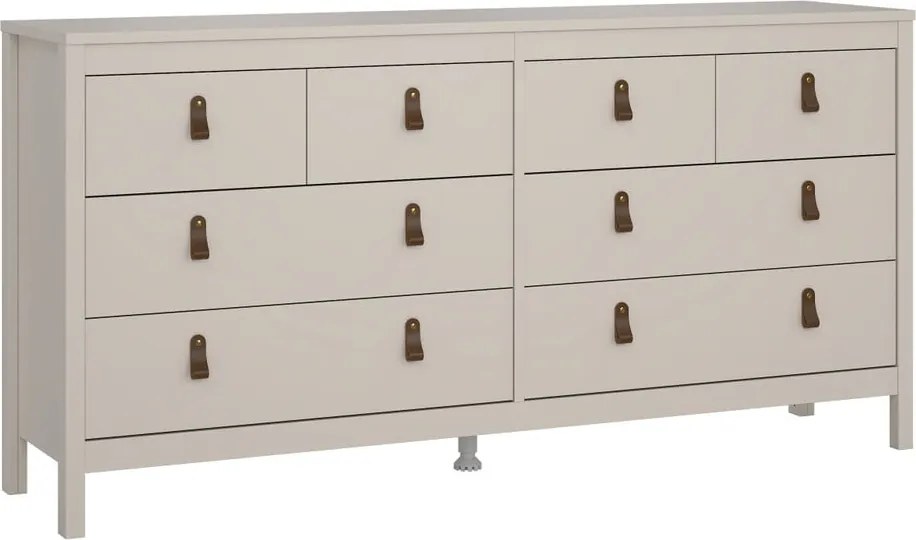Szürkésbézs komód 159x80x38 cm Madrid – Tvilum