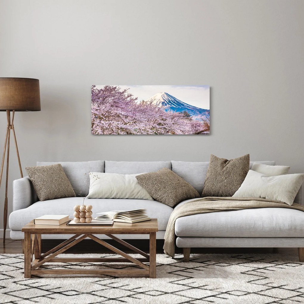 Kép - Japán tavasszal (120x50 cm)