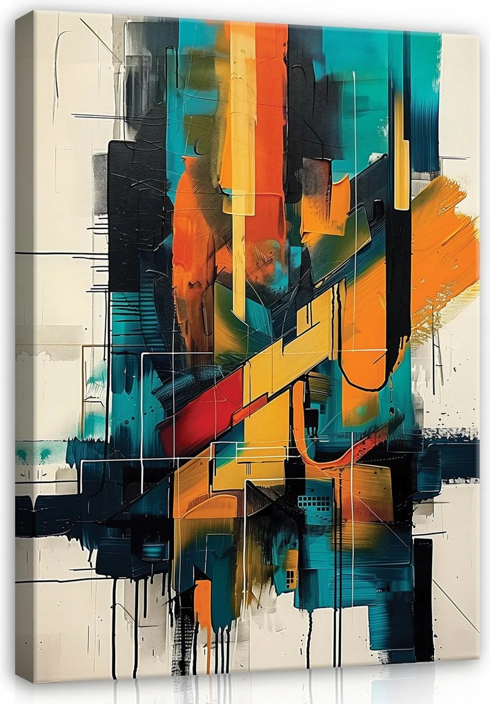 Vászonkép Absztrakt Modern Vászon Fal Nappali Hálószoba 40x30