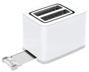 Tefal - Kenyérpirító két lyukkal SENSE 850W/230V fehér