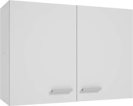 Konyhai akasztós szekrény konyhába fehér 80x60x30 tömör