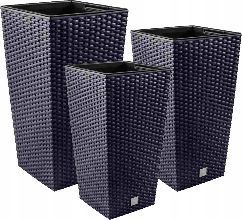 3x Rattan kaspó DRTS265 DRTS300 DRTS325 utántöltő