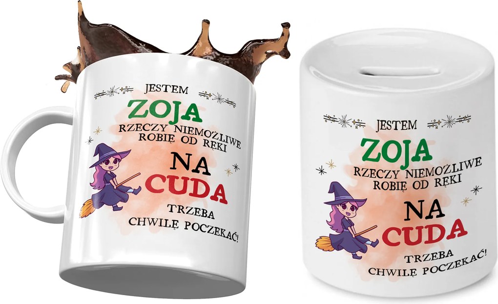 Zoi Bögre Ajándék persely szett fényképes nyomtatással