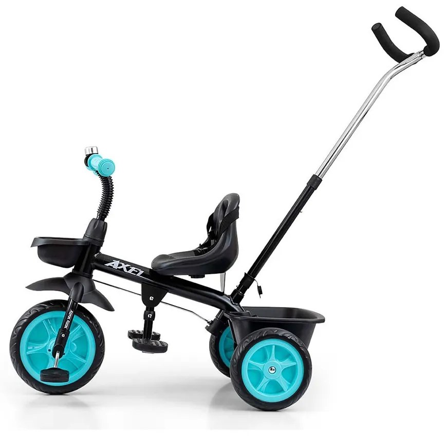 Gyerek háromkerekű bicikli Milly Mally Axel black