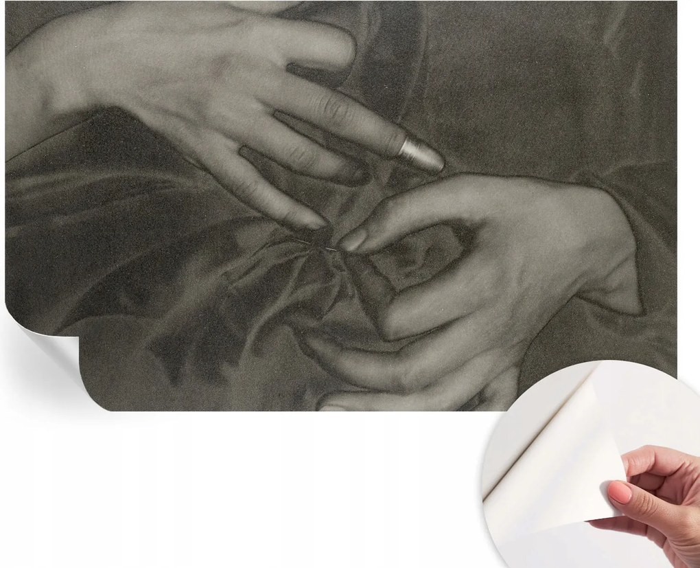 Dekoratív öntapadós tapéta Divatos minták Kéz anyag 416x254 cm