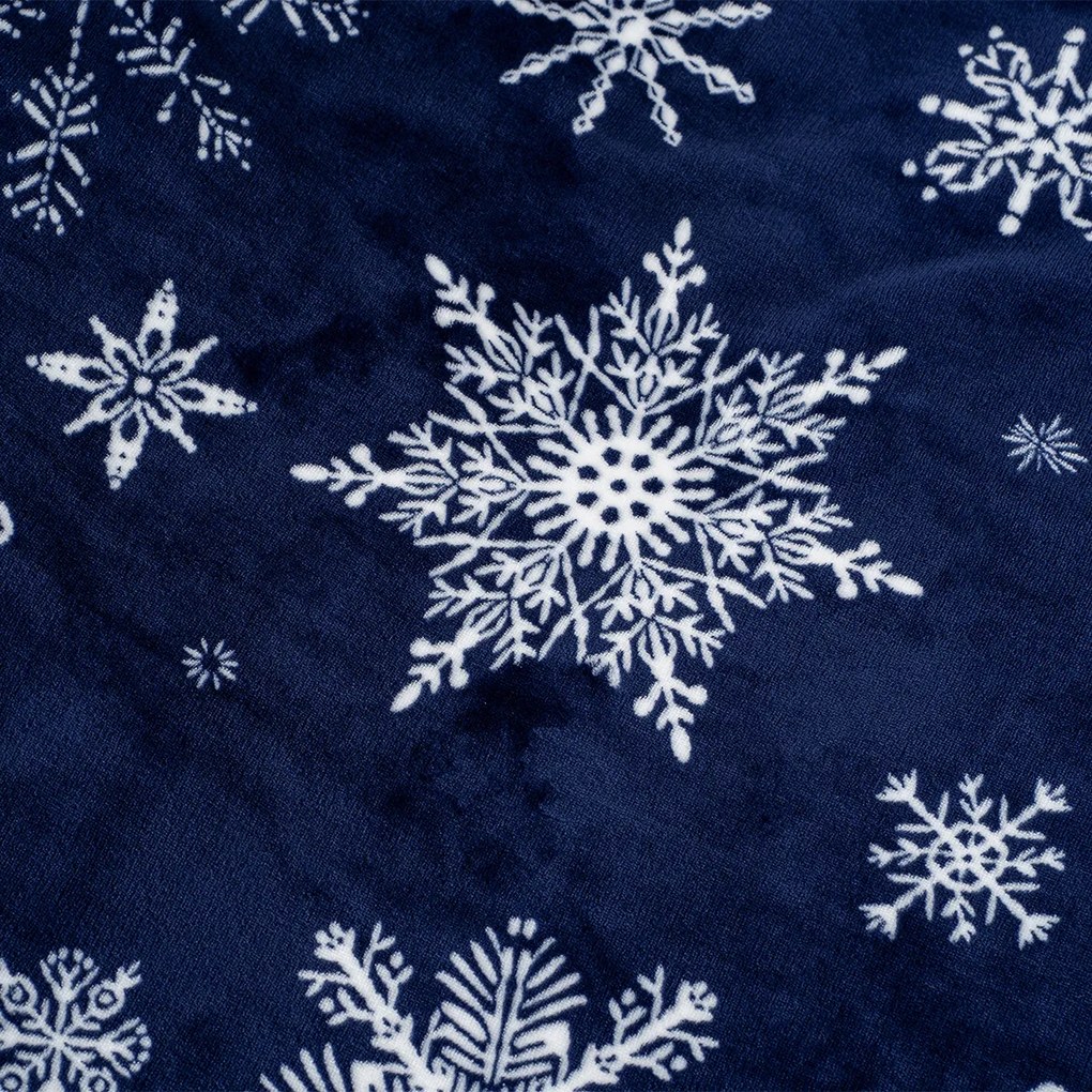 4Home Midnight Snowfall mikroflanel ágynemű, 140 x 220 cm, 70 x 90 cm
