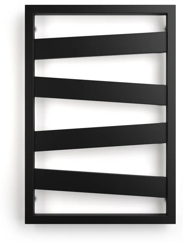 Weberg Texas Design Törölközőszárítós Radiátor 77x53 cm (Fekete)