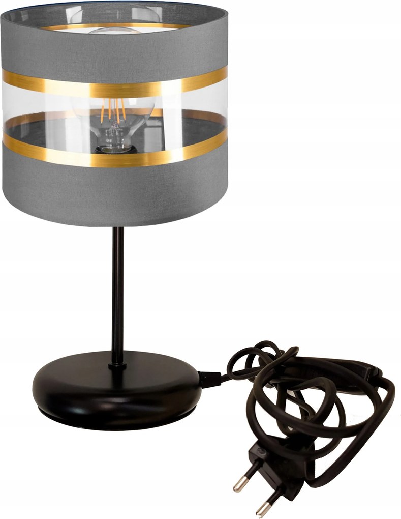 Éjjeli lámpa Loft asztali lámpa led E27 lámpabúra