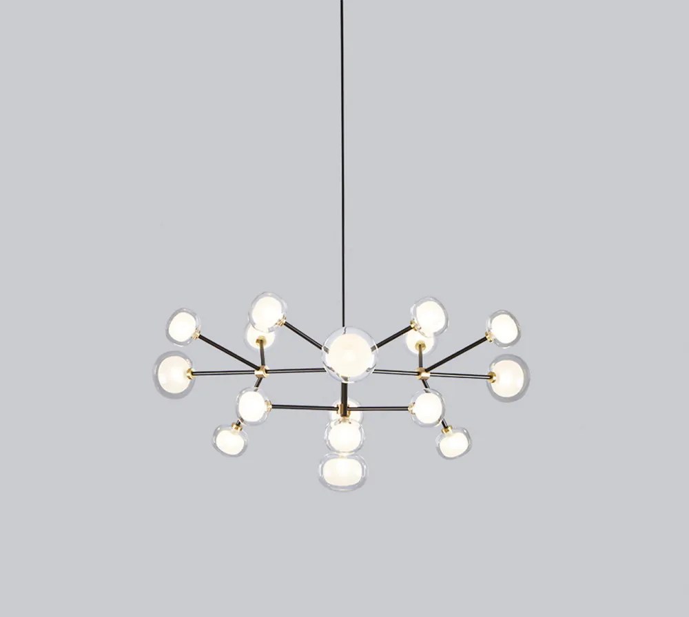 Függeszték Fekete NABILA TOOY 552-16-C2-C41-CLEAR