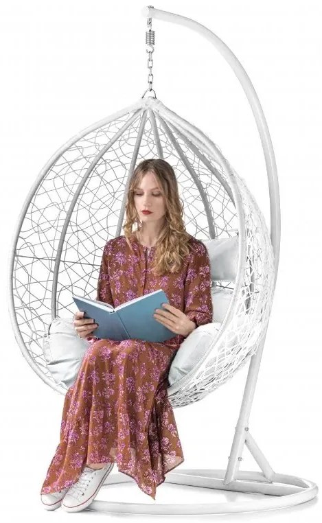 AKCIÓ Fehér függőszék KOKON állvány nélkül II. osztály