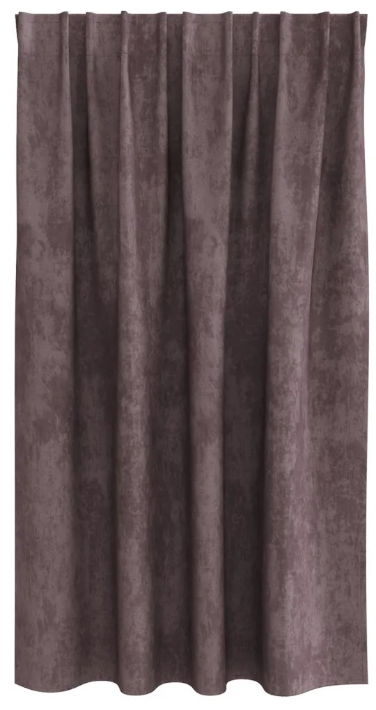 Bársonyfűggönyök 2 db Szemelve Barna 140x140 cm