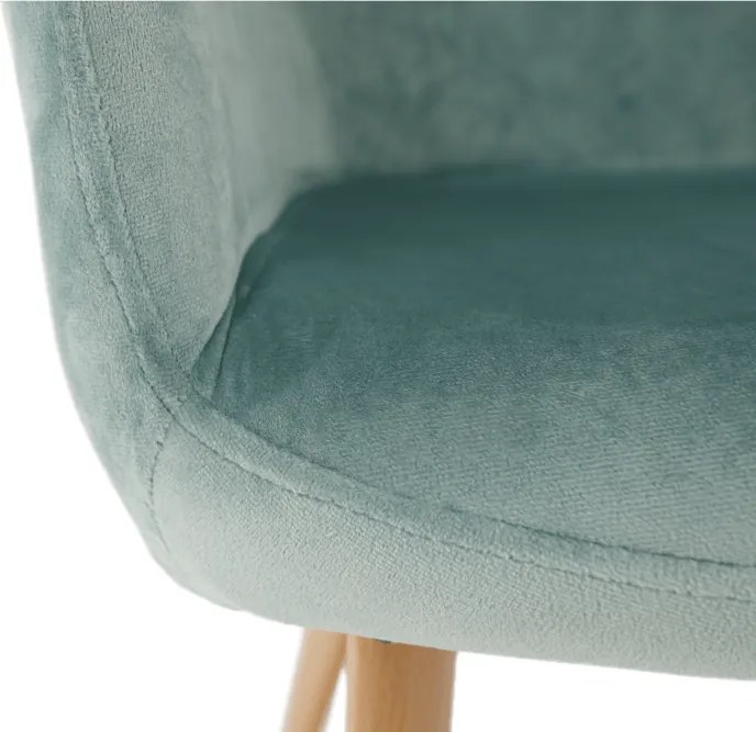 Szék, szövet mentol/bükk, ODOVEL