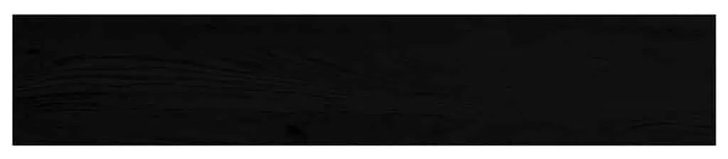 ablakpárkányok 2 db sötétbarna 80x15x2 cm tömör fa tölgyfa