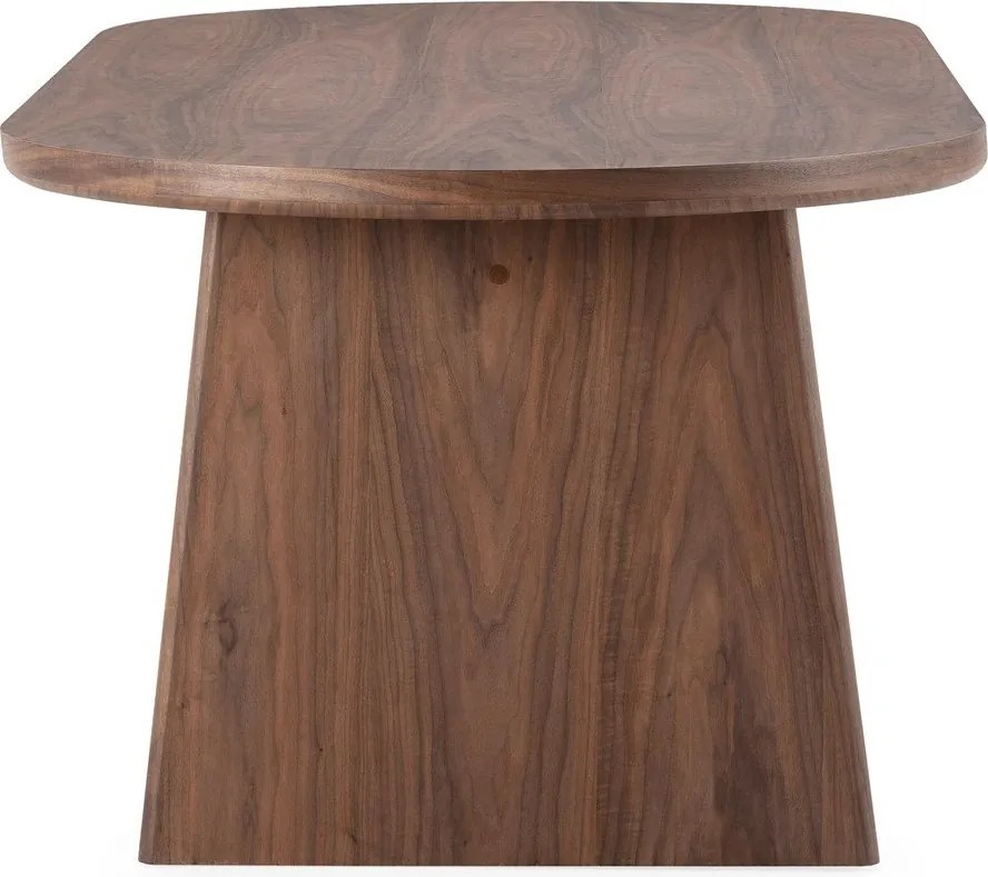 Étkezőasztal diófa dekorral 100x200 cm Blair – MOME