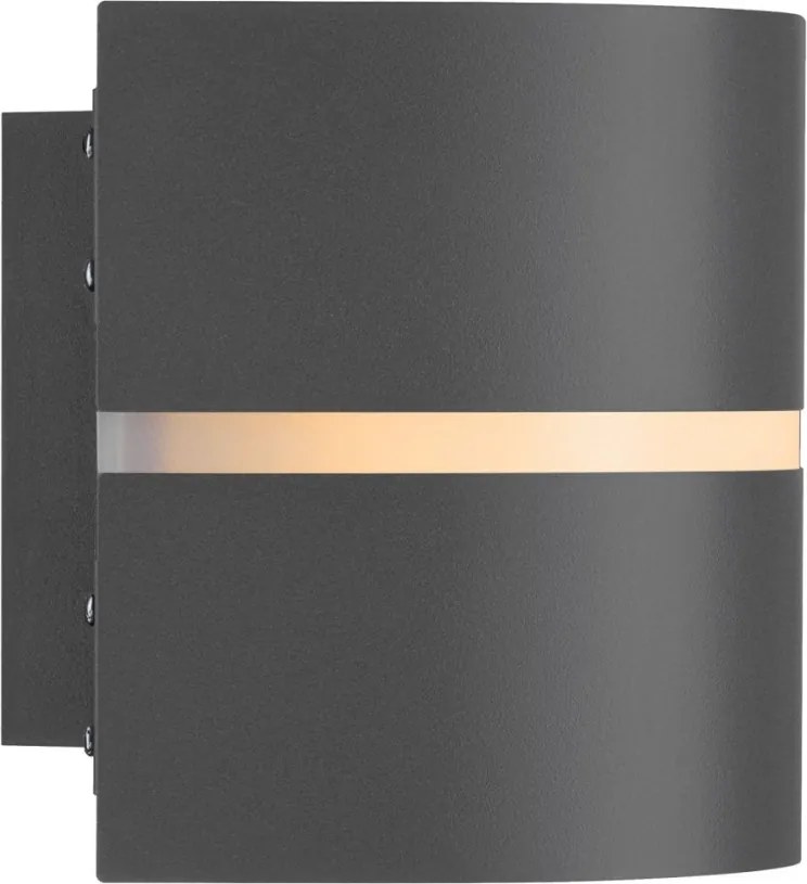 NORDLUX 2418311050 SIBELIS Modern Kültéri Fali Lámpa Antracit E27 IP44