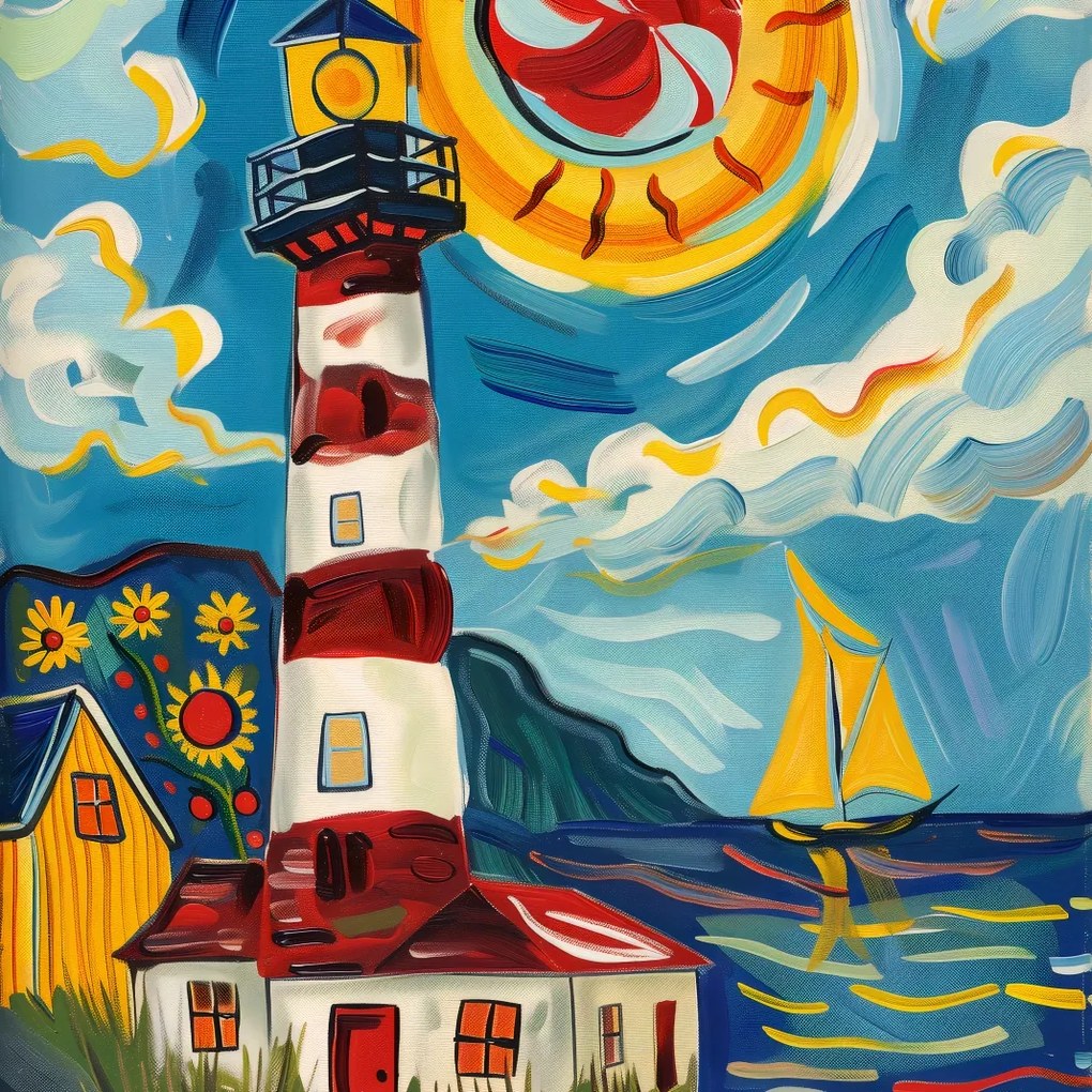 Poszter 30x30cm Élő kikötő