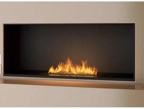 InFire - Beépített BIO kandalló 7,5x60 cm 3,5kW fekete