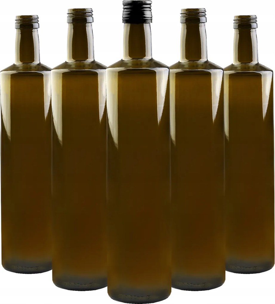 10x Olívaolaj Palackok Tinktúra Szirup Bor Palack Dorica 750ml +kupakok