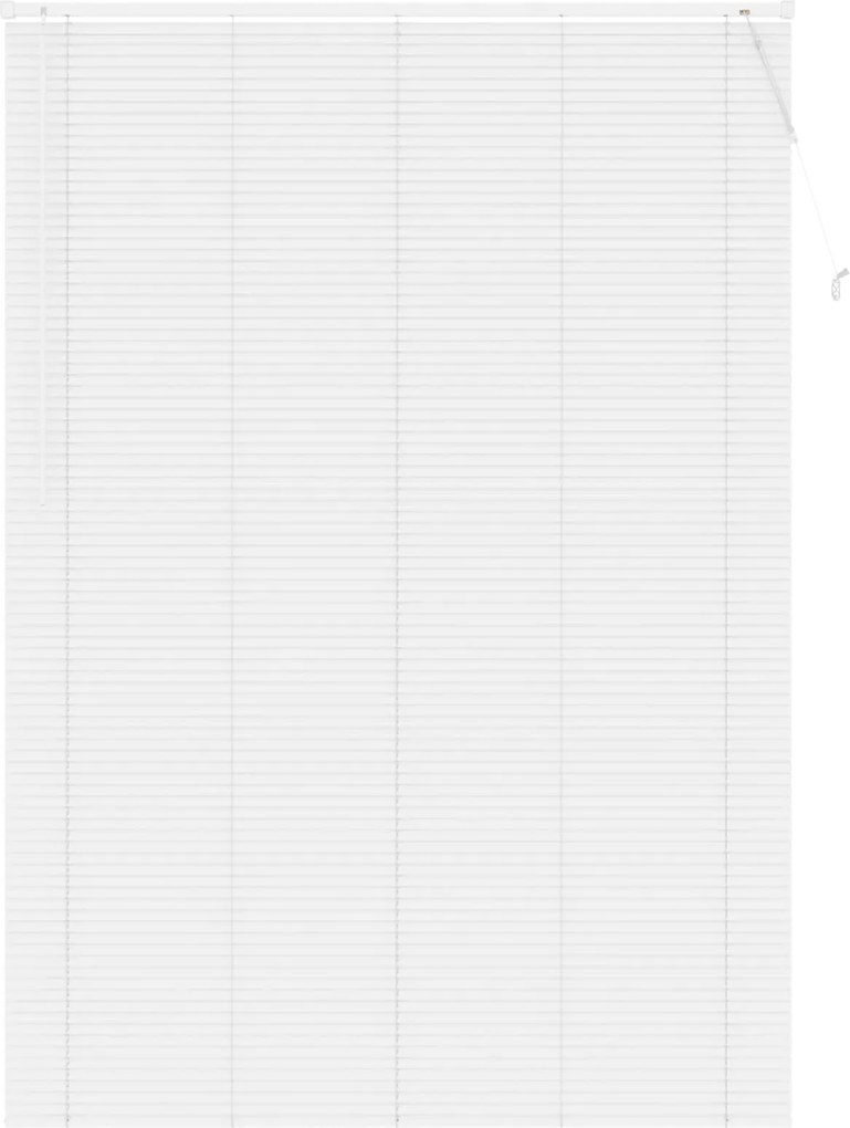 vidaXL Zsaluzia Állítható Fehér 213 x 140 cm PVC