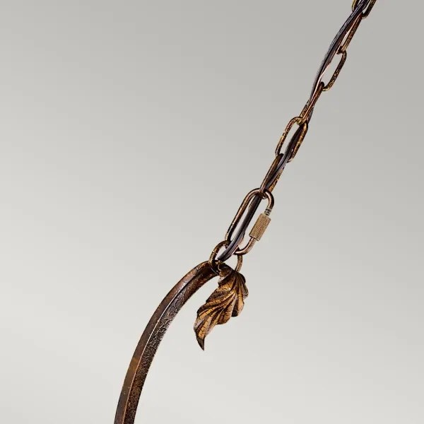 Feiss FE-SONOMAVALLEY-P - Csillár láncon SONOMA VALLEY 1xE27/60W/230V