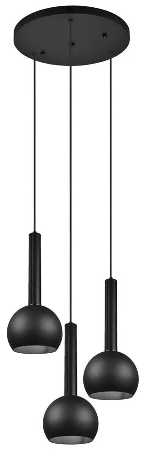 Fekete függőlámpa ø 52 cm Ciliana – CINQUE