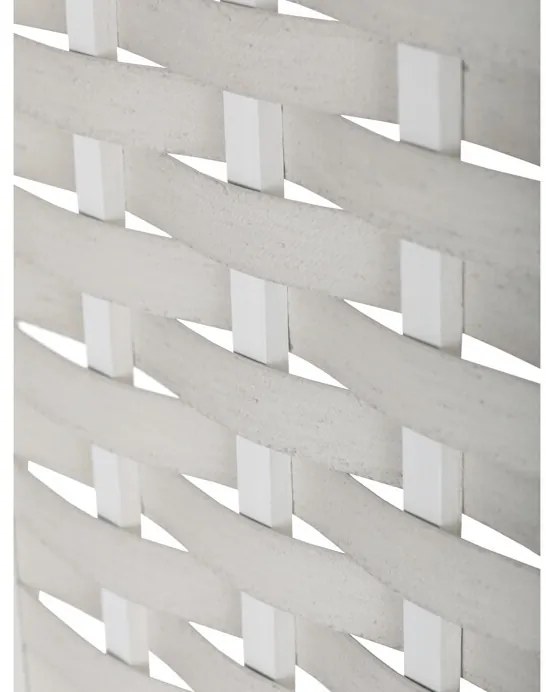 Fehér Tömörfa Paraván. EF-L145 WT