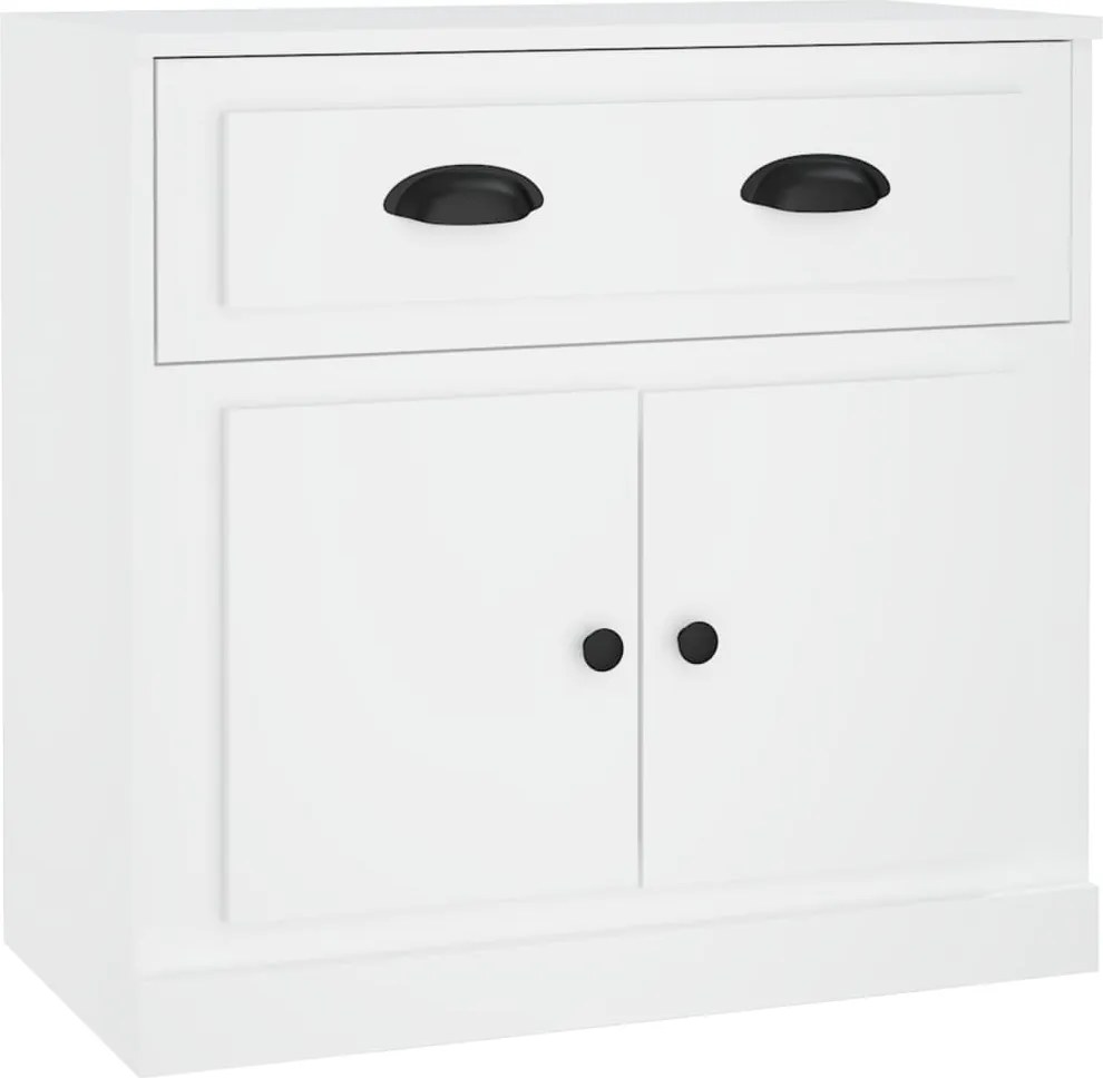 vidaXL fehér szerelt fa tálalószekrény 70x35,5x67,5 cm