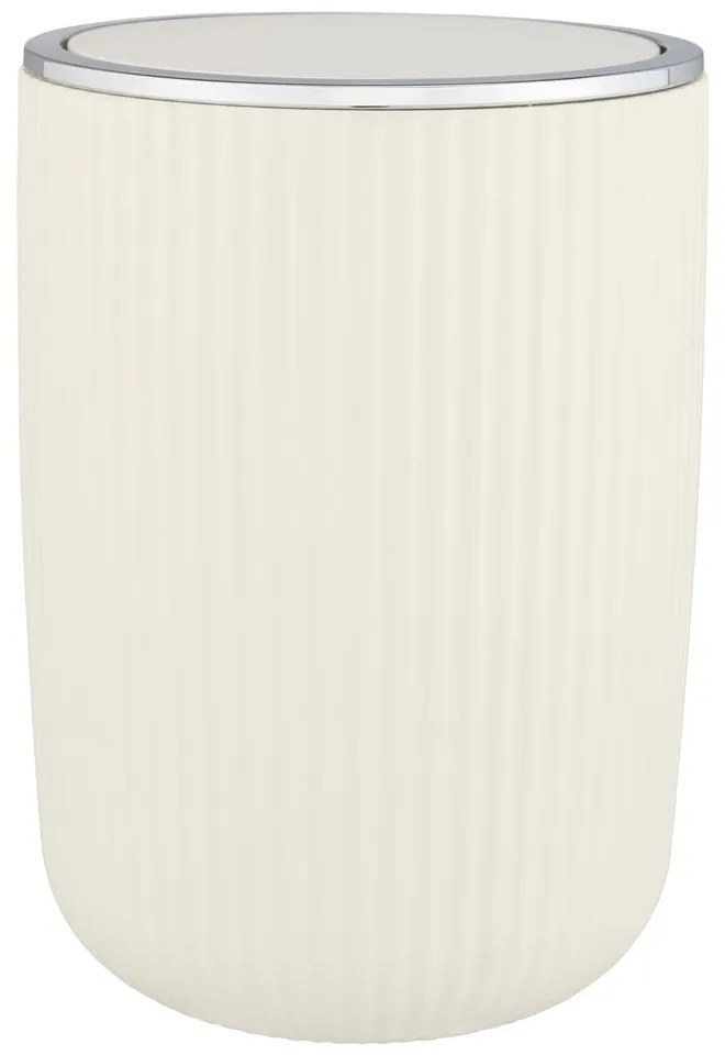 Agropoli krémfehér szemetes, magasság 27 cm - Wenko