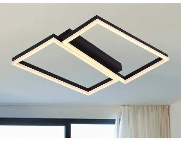 LED dimmelhető mennyezeti lámpa LED/65W/230V 3000-6500K + távirányító