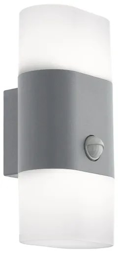 Eglo 97313 - LED kültéri fali lámpa érzékleős FAVRIA 1 2xLED/5,5W/230V
