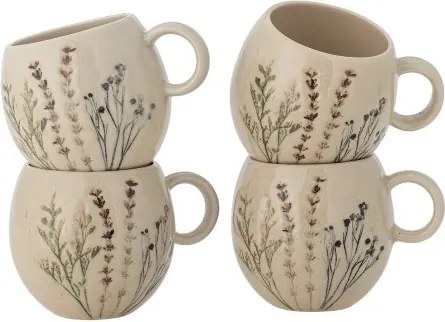 Bögre szett 250 ml Bea 4 db-os, kő, Bloomingville