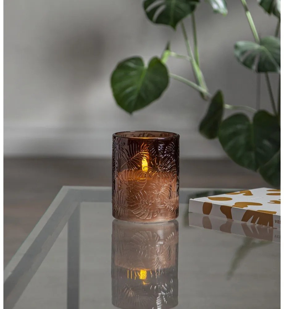 LED gyertya (magasság 12,5 cm) Flamme Leaf – Star Trading