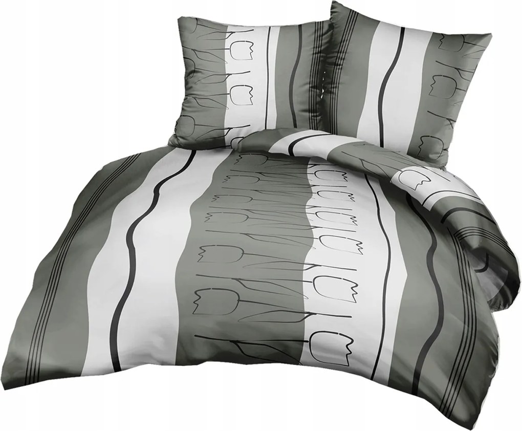 Kéreg Ágyneműhuzat 160x200 Fehér 100% Pamut Wz 7