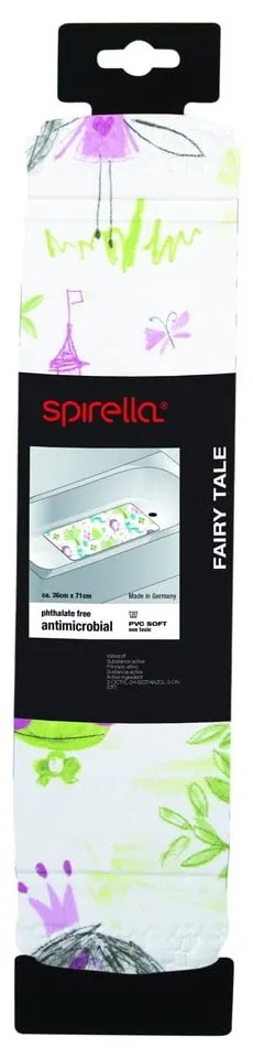 Gyerek csúszásgátló alátét fürdőkádba 36x71 cm Fairy Tale – Spirella