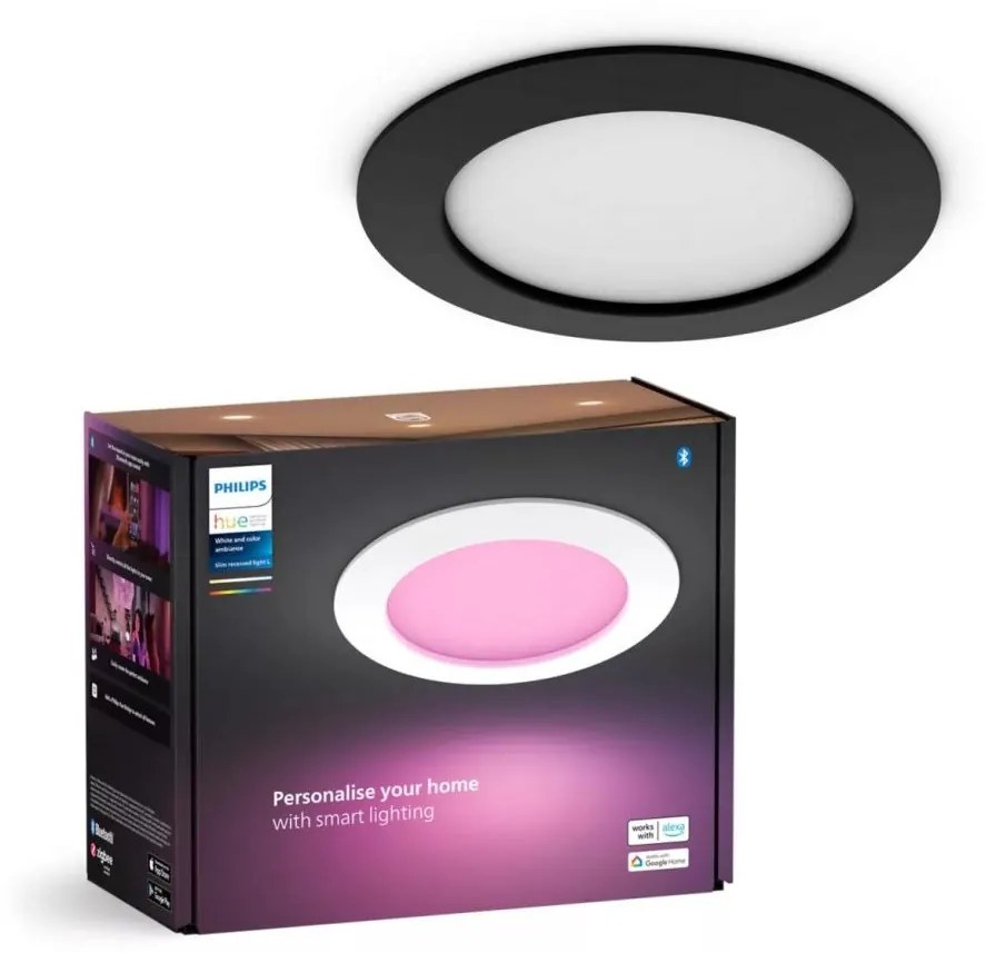Philips - LED RGBW Dimmelhető fürdőszobai lámpa Hue SLIM LED/12W/230V IP44