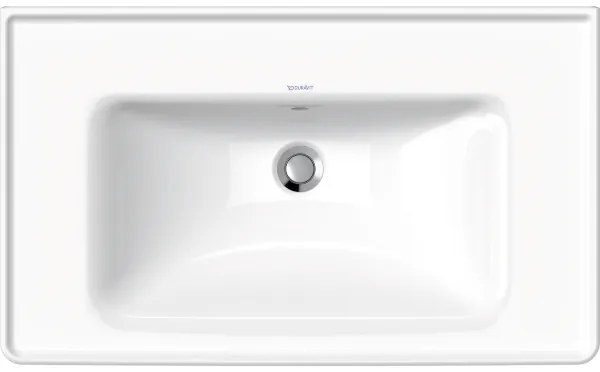 Duravit 2367800060 - Falra szerelhető mosdó D-NEO 80x48 cm kerámia/fényes fehér
