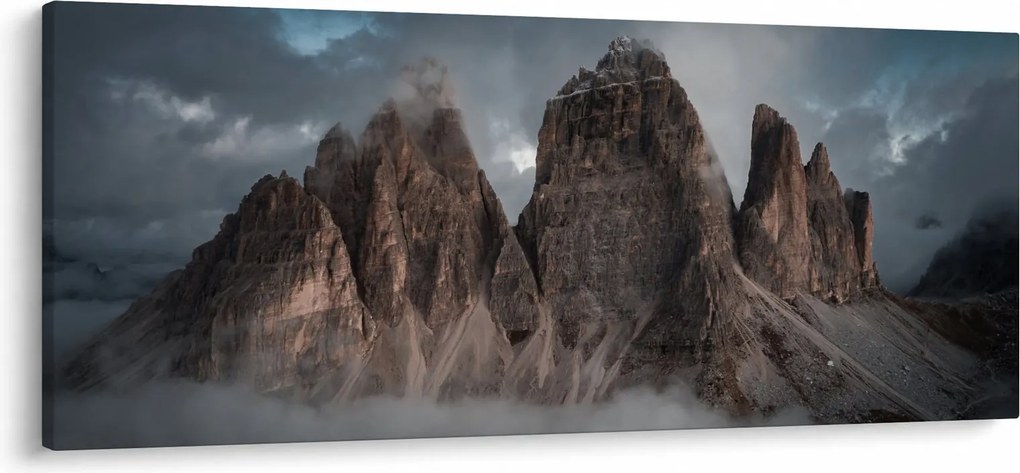 Kép - Három fogak, olasz Dolomitok (120x50 cm)