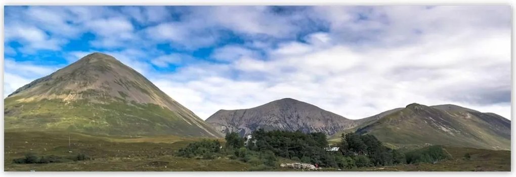 Poszterek 200x66 Hegyek a folyó mögött