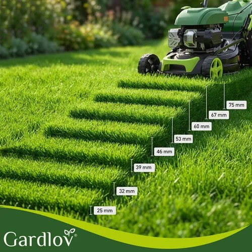 Benzinmotoros fűnyíró GARDLOV DriveXPro 196 cm³ - 51 cm kinyúlás, 60 literes kosár